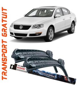 Volkswagen Passat B6 Set 2 stergatoare parbriz Bosch Aerotwin 600/475mm compatibile cu Volkswagen PASSAT B6 (3C2) (2005-2010) (60 cm / 47.5 cm) accesorii pentru autoturismul tau - masina v114829