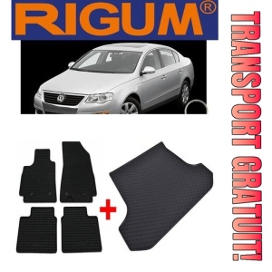 Volkswagen Passat B7 din 09.2010 - 11.2014 Sedan *2 , Set Covorase + tavita portbagaj auto