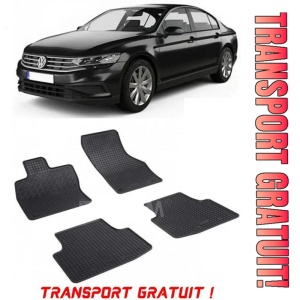 Volkswagen Passat B8, Sedan, fabricat din 2019 - Prezent, Facelift, set covorase auto dedicate, din cauciuc 100% Premium - Transport Gratuit