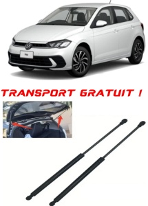 Volkswagen POLO VI (AW1, BZ1, AE1) - Set 2 amortizoare pentru portbagaj / haion compatibil cu Volkswagen POLO VI (AW1, BZ1, AE1) fabricat 2017 – 2020 accesorii pentru autoturismul tau - masina v27431