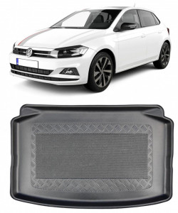 Volkswagen PoloVIHatchback din 10.2017 - Prezent, Tavita Pentru Portbagaj Lux Premium Dedicata, Portbagaj Inferior *5 accesorii pentru autoturismul tau - masina v197584