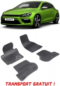 Volkswagen Scirocco III, Coupe, fabricat din 06.2008 - 2017, set covorase auto dedicate, din cauciuc 100% Premium - Transport Gratuit accesorii pentru autoturismul tau - masina v37316
