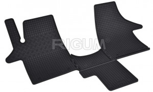 Volkswagen T6 Transporter fabricat din 2019 - Prezent, Van, set covorase auto dedicate, din cauciuc 100% Premium accesorii pentru autoturismul tau - masina v152457