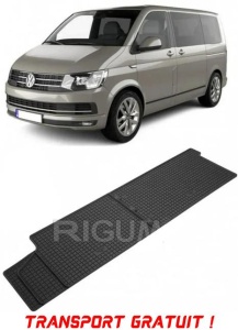 Volkswagen T6 Transporter fabricat din 2019 - Prezent, Van, set covorase auto dedicate, din cauciuc 100% Premium - Transport Gratuit accesorii pentru autoturismul tau - masina v37206