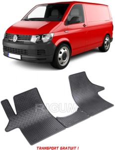 Volkswagen T6, Van, fabricat din 06.2015 - Prezent, 2-3 Locuri, set covorase auto dedicate, din cauciuc 100% Premium - Transport Gratuit accesorii pentru autoturismul tau - masina v37192