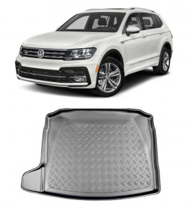 Volkswagen Tiguan II Suv din 05.2016 - Prezent, Tavita Pentru Portbagaj Lux Premium Dedicata, Portbagaj Inferior *3 accesorii pentru autoturismul tau - masina v192735