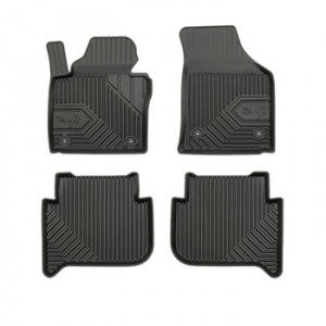 Volkswagen Touran I Din 03.2003 - 08.2015, Van , Set Covorase Auto Tip Tavita Premium 3D, din cauciuc accesorii pentru autoturismul tau - masina v168379
