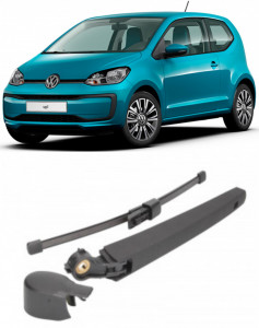 Volkswagen UP Brat stergator pentru luneta spate cu lamela 260 mm, compatibil cu Volkswagen UP Hatchback fabricat intre 2011-2019, calitate extra accesorii pentru autoturismul tau - masina v92174