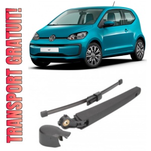 Volkswagen UP Brat stergator pentru luneta spate cu lamela 260 mm, compatibil cu Volkswagen UP Hatchback fabricat intre 2011-2019, calitate extra