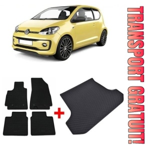 Volkswagen Up! din 09.2011 - Prezent Hatchback *3 , Set Covorase + tavita portbagaj auto