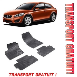 Volvo C30, Hatchback, fabricat din 2006 - 12.2012, set covorase auto dedicate, din cauciuc 100% Premium - Transport Gratuit