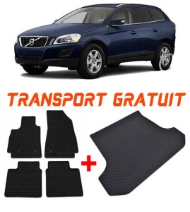 Volvo Xc60 I Suv din 10.2008 - 06.2017 *1, Set Covorase + tavita portbagaj auto accesorii pentru autoturismul tau - masina v2240