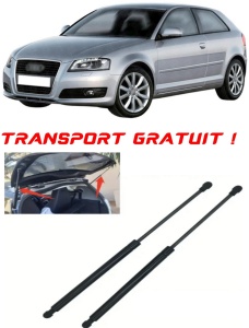 AUDI A3 (8P1) - Set 2 amortizoare pentru portbagaj / haion compatibil cu AUDI A3 (8P1) fabricat 2003 – 2012 accesorii pentru autoturismul tau - masina v26990