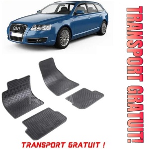 Audi A6 C6, Combi, fabricat din 03.2006 - 2011, set covorase auto dedicate, din cauciuc 100% Premium - Transport Gratuit