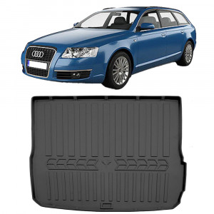 Audi A6 (C6) Combi Fara `Buzunare` (2004-2011) Tavita cauciuc pentru protectie portbagaj accesorii pentru autoturismul tau - masina v226175