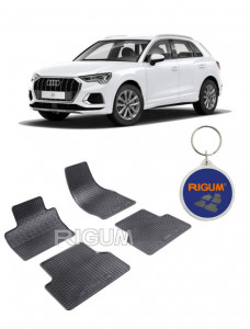 Audi Q3 I, Suv, fabricat din 08.2011 - 06.2018, set covorase auto dedicate, din cauciuc 100% Premium accesorii pentru autoturismul tau - masina v160117