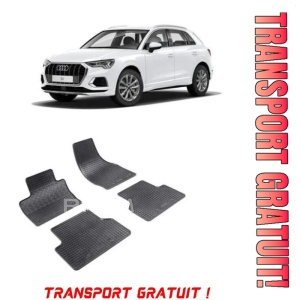 Audi Q3 II PhEV, Suv, fabricat din 01.2021 - Prezent, set covorase auto dedicate, din cauciuc 100% Premium - Transport Gratuit