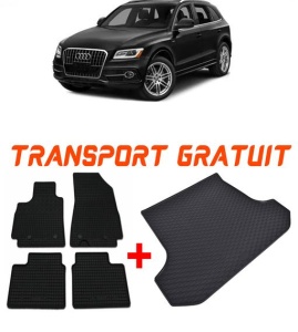 Audi Q5 8R din 11.2008 - 12.2016 Suv Cu Sine *1, Set Covorase + tavita portbagaj auto accesorii pentru autoturismul tau - masina v2208
