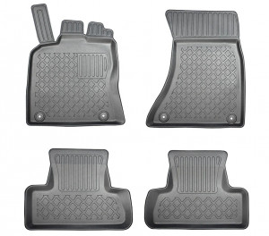 Audi Q5 8R, Suv, Din 11.2008 - 12.2016 , Set Covorase Auto Tip Tavita Premium 3D, din cauciuc accesorii pentru autoturismul tau - masina v174773