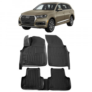 Audi Q7 (4M) (2015-) Set covorase auto cauciuc G.Modern Line 3D accesorii pentru autoturismul tau - masina v239517