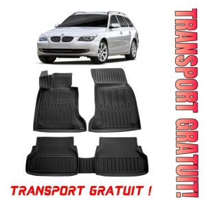 Bmw 5 (E61) 2Wd (2003-2010) Set covorase auto cauciuc G.Modern Line 3D transport gratuit