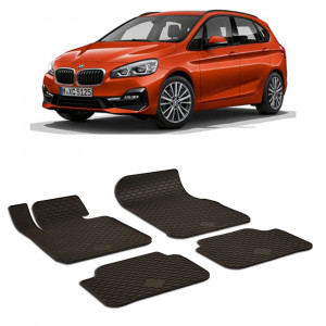 BMW Seria 2 (F45) (2014-) Set 4 covorase auto cauciuc Urban Line accesorii pentru autoturismul tau - masina v239182