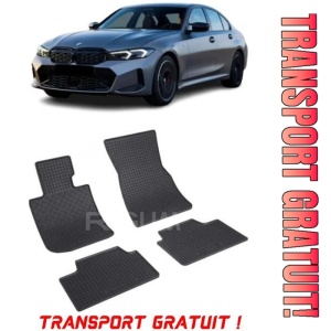 Bmw Seria 3 G20 PhEV fabricat din 07.2019 - Prezent, Sedan, set covorase auto dedicate, din cauciuc 100% Premium - Transport Gratuit