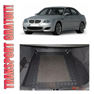 Bmw Seria 5 E60 Sedan din 07.2003 - 02.2010, Tavita Pentru Portbagaj Lux Premium Dedicata, Cu Separator *1