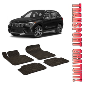 BMW X1 (F48), inclusiv hybrid (2015-2021) Set 4 covorase auto cauciuc Urban Line