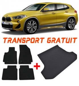 BMW X2 Set Covorase + tavita portbagaj auto BMW X2 F39 fabricatie 03.2018 - prezent, caroserie suv accesorii pentru autoturismul tau - masina v968