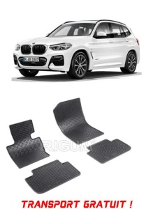 Bmw X3 E83, Suv, fabricat din 01.2004 - 10.2010, set covorase auto dedicate, din cauciuc 100% Premium - Transport Gratuit accesorii pentru autoturismul tau - masina v40729