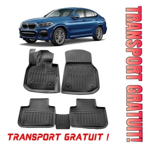 Bmw X4 (G02) (2018-2025) Set covorase auto cauciuc G.Modern Line 3D transport gratuit