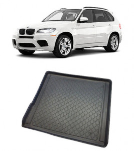 Bmw X5 E70 Suv din 04.2007 - 09.2013, Tavita Pentru Portbagaj Lux Premium Dedicata, 7 Locuri Rand 3 Culcat *4 accesorii pentru autoturismul tau - masina v189820