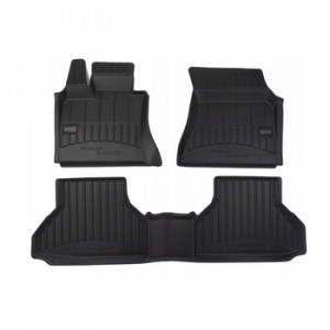 Bmw X6 E71, Suv, Din 06.2008 - 10.2014 , Set Covorase Auto Tip Tavita Premium 3D, din cauciuc accesorii pentru autoturismul tau - masina v173701