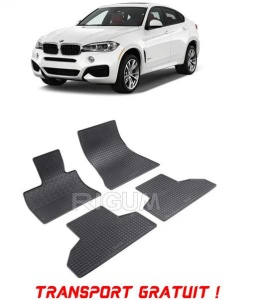 Bmw X6 F16, Suv, fabricat din 11.2014 - 10.2019, set covorase auto dedicate, din cauciuc 100% Premium - Transport Gratuit accesorii pentru autoturismul tau - masina v40679