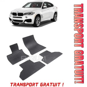 Bmw X6 F16, Suv, fabricat din 11.2014 - 10.2019, set covorase auto dedicate, din cauciuc 100% Premium - Transport Gratuit