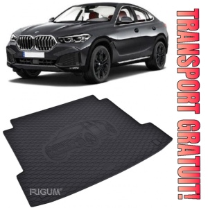 BMW X6 Tavita pentru portbagaj din cauciuc, compatibila BMW X6 G06 fabricatie 11.2019 - prezent, caroserie suv