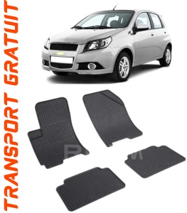 ChEVrolet Aveo T200, Hatchback, fabricat din 2002 - 2005, set covorase auto dedicate, din cauciuc 100% Premium accesorii pentru autoturismul tau - masina v155927