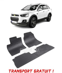 ChEVrolet CaptIVa, Suv, fabricat din 2006 - 09.2018, set covorase auto dedicate, din cauciuc 100% Premium - Transport Gratuit accesorii pentru autoturismul tau - masina v40629