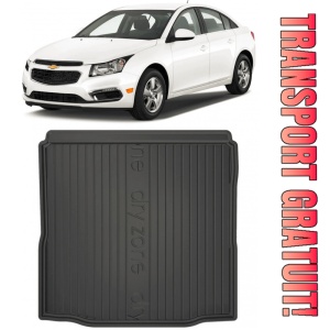 Chevrolet Cruze din 05.2009 - 2011 Sedan Fara Spatiu De Depozitare Suplimentar *1, Tavita Pentru Portbagaj Lux Premium Dedicata,