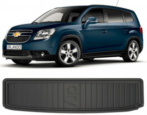 Chevrolet Orlando din 2011 - 2014 Van 7 Locuri / Rand 3 Culcat *1, Tavita Pentru Portbagaj Lux Premium Dedicata, accesorii pentru autoturismul tau - masina v179982