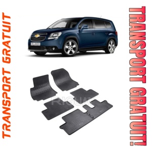 ChEVrolet Orlando, Van, fabricat din 2011 - 2014, 7 Locuri, set covorase auto dedicate, din cauciuc 100% Premium