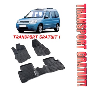 Citroen Berlingo 1996-2013 Set 4 covorase auto din cauciuc tip tavita premium line 3D - Transport Gratuit!