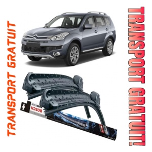 Citroen C-Crosser Set 2 stergatoare parbriz Bosch Bosch Aerotwin compatibile cu Citroen C-Crosser 2007-2012 (60 cm / 53 cm)