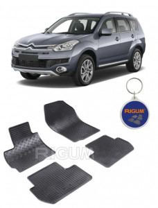 Citroen C-Crosser, Suv, fabricat din 03.2007 - 08.2012, set covorase auto dedicate, din cauciuc 100% Premium accesorii pentru autoturismul tau - masina v158476