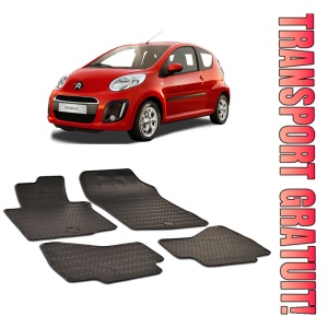 Citroen C1 (2005-2014) Set 4 covorase auto cauciuc Urban Line