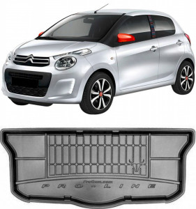 Citroen C1 II Hatchback din 07.2014 - Prezent *2, Tavita Pentru Portbagaj Lux Premium Dedicata, accesorii pentru autoturismul tau - masina v196625