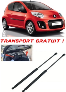 CITROEN C1 (PM_, PN_) - Set 2 amortizoare pentru portbagaj / haion compatibil cu CITROEN C1 (PM_, PN_) fabricat 2005 – 2014 accesorii pentru autoturismul tau - masina v28139