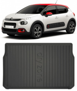 Citroen C3 III din 01.2017 - Prezent Hatchback *1 , Tavita Pentru Portbagaj Lux Premium Dedicata, accesorii pentru autoturismul tau - masina v182456