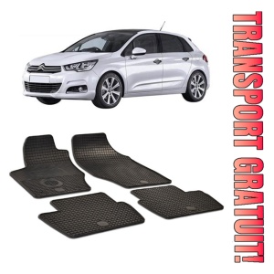 Citroen C4 (2004-2010) Set 4 covorase auto cauciuc Urban Line